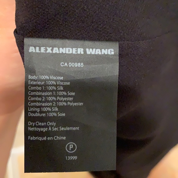 Alexander Wang black dress size 6 - Picture 4 of 4